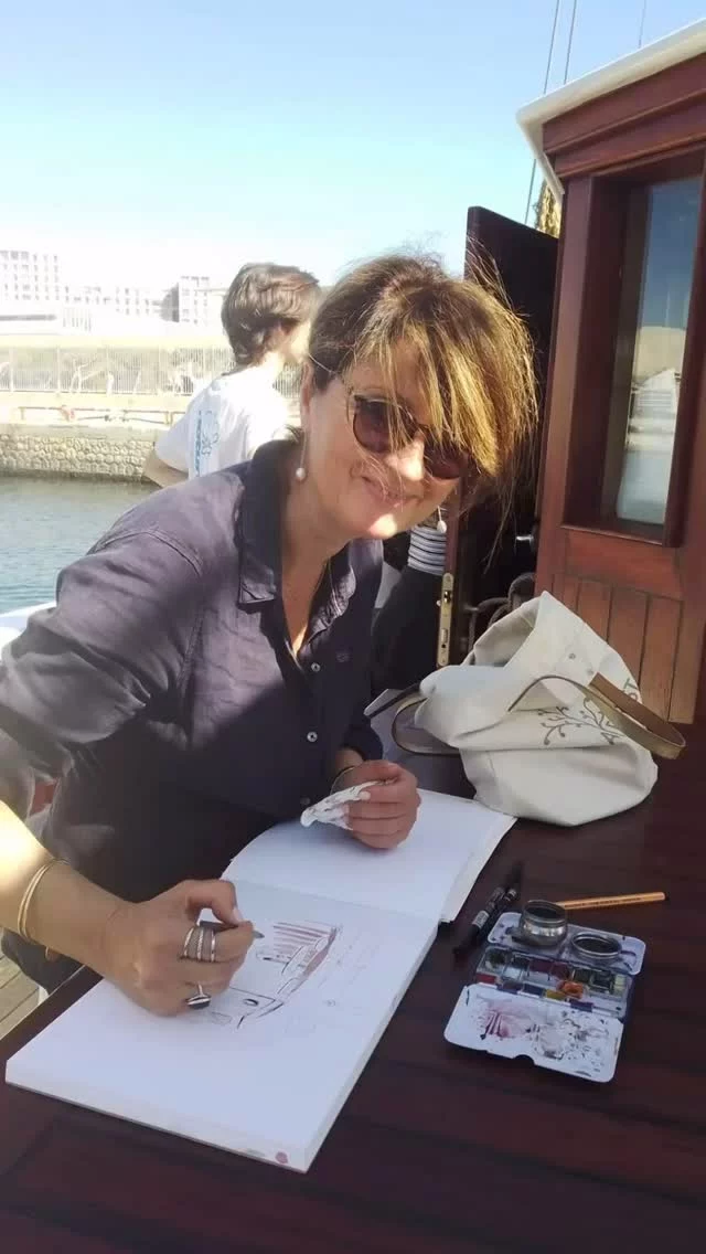 Il y a un an sur la goélette, La Belle Poule à Marseille.
Merci au Commandant pour cette magnifique journée. Merci à la Comar pour cette rencontre avec la Marine Nationale Française. #aquarelle #goelette #labellepoule#marinenationale #comar #marseille #artistepeintre